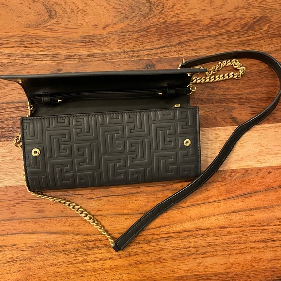 Balmain Black 1945 Wallet On Chain - Picture 10 of 12